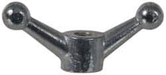 Value Collection - 1/2-13 UNC, Uncoated, Iron Standard Wing Nut - Grade 32510, 4-1/2" Wing Span, 1-7/8" Wing Span, 1-1/8" Base Diam - A1 Tooling