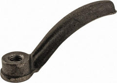 Value Collection - 7/16-14, #3, Ductile Iron Adjustable Clamping Handle Nut - 1" Flange OD - A1 Tooling