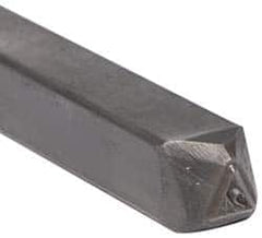 Made in USA - 3/16 Inch Character Size, 24 within a Triangle, Code Stamp - Steel - A1 Tooling