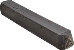 Made in USA - 3/16 Inch Character Size, 28 within a Triangle, Code Stamp - Steel - A1 Tooling