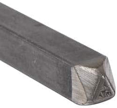 Made in USA - 3/16 Inch Character Size, 57 within a Triangle, Code Stamp - Steel - A1 Tooling