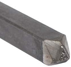 Made in USA - 3/16 Inch Character Size, 59 within a Triangle, Code Stamp - Steel - A1 Tooling