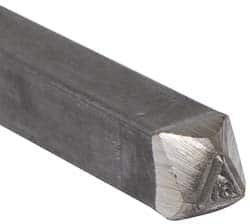 Made in USA - 3/16 Inch Character Size, 61 within a Triangle, Code Stamp - Steel - A1 Tooling