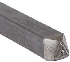 Made in USA - 3/16 Inch Character Size, 64 within a Triangle, Code Stamp - Steel - A1 Tooling