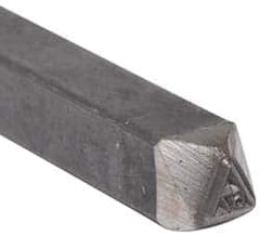 Made in USA - 3/16 Inch Character Size, 67 within a Triangle, Code Stamp - Steel - A1 Tooling