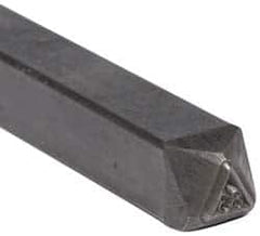 Made in USA - 3/16 Inch Character Size, 83 within a Triangle, Code Stamp - Steel - A1 Tooling