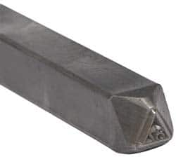 Made in USA - 3/16 Inch Character Size, 87 within a Triangle, Code Stamp - Steel - A1 Tooling