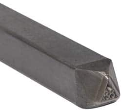 Made in USA - 3/16 Inch Character Size, 88 within a Triangle, Code Stamp - Steel - A1 Tooling