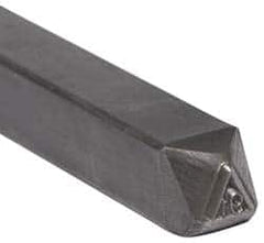 Made in USA - 3/16 Inch Character Size, 91 within a Triangle, Code Stamp - Steel - A1 Tooling