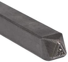 Made in USA - 3/16 Inch Character Size, 93 within a Triangle, Code Stamp - Steel - A1 Tooling