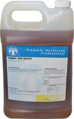 Master Fluid Solutions - Trim Tap Heavy, 1 Gal Bottle Tapping Fluid - Straight Oil, For Reaming, Threading - A1 Tooling