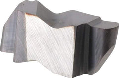 Kennametal - 3062NRP Grade KC5010, 3.18mm Cutting Width Carbide Grooving Insert - 3.81mm Max Depth of Cut, Right Hand, 1.59mm Corner Radius, TiAlN Finish - A1 Tooling