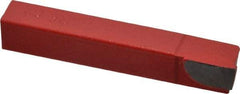 Interstate - 3/8 x 3/8" Shank, Square Shoulder Turning Single Point Tool Bit - AR-6, Grade C2 - Exact Industrial Supply