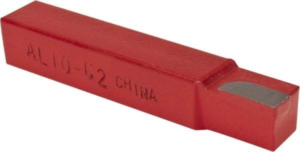 Interstate - 5/8 x 5/8" Shank, Square Shoulder Turning Single Point Tool Bit - AL-10, Grade C2 - Exact Industrial Supply