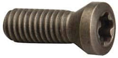 Cutting Tool Technologies - Torx Cap Screw for Indexable End Mills - M4x0.7 Thread, Industry Std M40T6S31, For Use with Inserts - A1 Tooling