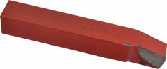 Interstate - 7/16 x 7/16" Shank, Lead Angle Turning Single Point Tool Bit - BR-7, Grade C6 - Exact Industrial Supply