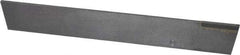 Made in USA - 3/32 Inch Wide x 11/16 Inch High x 5 Inch Long, Parallel Blade, Cutoff Blade - C2 Grade, Bright Finish - Exact Industrial Supply