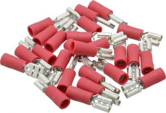 Ideal - 22 to 18 AWG, Vinyl, Fully Insulated, Female Wire Disconnect - Red, cUL Listed, RoHS Compliant, UL Listed - A1 Tooling