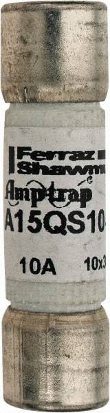 Ferraz Shawmut - 150 VAC/VDC, 10 Amp, Fast-Acting Semiconductor/High Speed Fuse - Clip Mount, 1-1/2" OAL, 100 at AC, 50 at DC kA Rating, 13/32" Diam - A1 Tooling