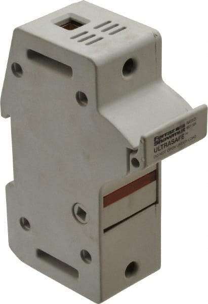 Ferraz Shawmut - 1 Pole, 600 VAC/VDC, 60 Amp, DIN Rail Mount Fuse Holder - Compatible with J Class, 58mm Long x 1.28 Inch Wide and 22mm Diameter Fuse - A1 Tooling