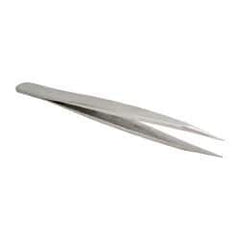 Value Collection - 4-3/4" OAL OO-SS Precision Tweezers - Very Strong, Heavy Tip & Shank - A1 Tooling