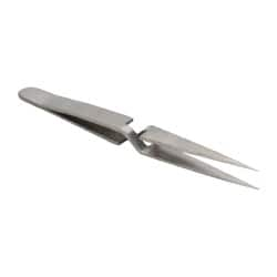 Value Collection - 4-3/4" OAL N1 Reverse Action Tweezers - Fine Point - A1 Tooling