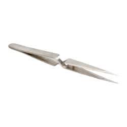 Value Collection - 4-3/4" OAL N1 Reverse Action Tweezers - Fine Point - A1 Tooling