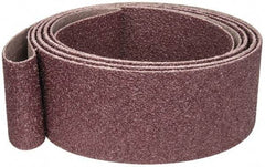 3M - 2" Wide x 118" OAL, 120 Grit, Aluminum Oxide Abrasive Belt - Aluminum Oxide, Coated, Cloth Backing, Series 302D - A1 Tooling