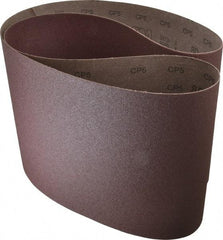 3M - 10" Wide x 70-1/2" OAL, 80 Grit, Aluminum Oxide Abrasive Belt - Aluminum Oxide, Medium, Coated, X Weighted Cloth Backing, Series 341D - A1 Tooling