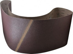 3M - 10" Wide x 70-1/2" OAL, 60 Grit, Aluminum Oxide Abrasive Belt - Aluminum Oxide, Medium, Coated, X Weighted Cloth Backing, Series 341D - A1 Tooling