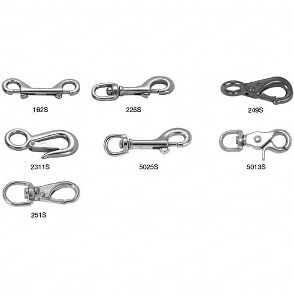 Campbell - 3-29/32" Long Quick Snap - Stainless Steel with 9/16" Snap Opening - A1 Tooling