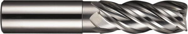 SGS - 20mm, 4 Flute, Single End, Solid Carbide, 2mm Corner Radius End Mill - 104mm OAL, Right Hand Flute, 20mm LOC, Right Hand Cut - A1 Tooling