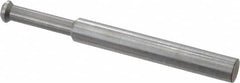 Accupro - 1/4" Cutter Head Diam, 1/32" Flat Width, 2-1/2" OAL, Solid Carbide, Single Right Hand Back Chamfer - A1 Tooling