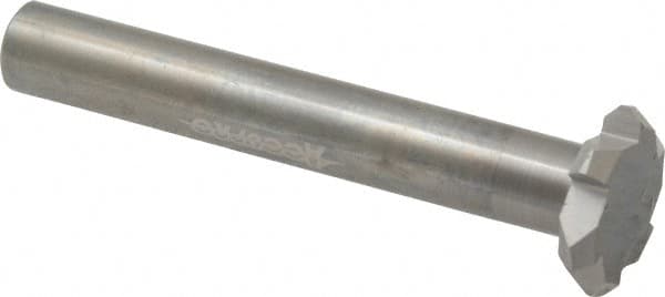 Accupro - 3/4" Cutter Head Diam, 1/32" Flat Width, 2-1/2" OAL, Solid Carbide, Single Right Hand Back Chamfer - A1 Tooling