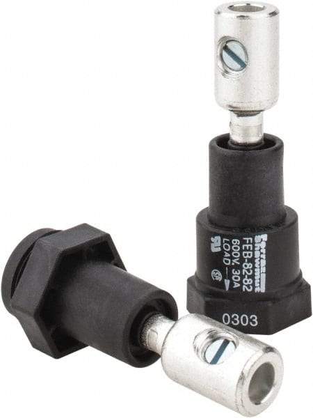 Ferraz Shawmut - 1 Pole, 600 VAC/VDC, 30 Amp, Inline Fuse Holder - Compatible with Midget Class, 1-1/2 Inch Long x 1 Inch Wide and 13/32 Inch Diameter Fuse - A1 Tooling