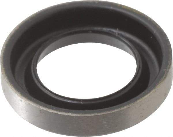 Thomson Industries - 3/8" Diam, Stainless Steel Bearing Closed External Seal for Fixed Diameter Housings - 1/8" Wide x 0.629" Outside Diam - A1 Tooling