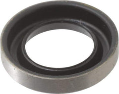 Thomson Industries - 3/8" Diam, Stainless Steel Bearing Closed External Seal for Fixed Diameter Housings - 1/8" Wide x 0.629" Outside Diam - A1 Tooling