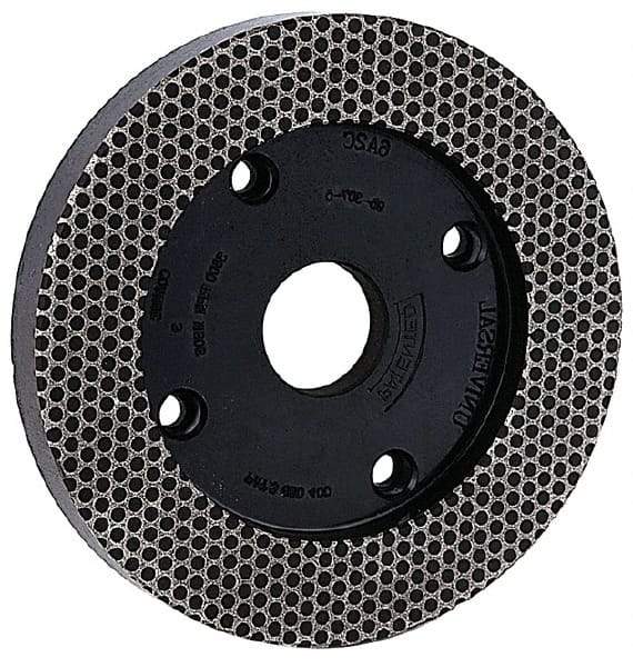 Made in USA - 6" Diam x 1-1/4" Hole x 3/4" Thick, 100 Grit Surface Grinding Wheel - Diamond, Fine Grade - A1 Tooling