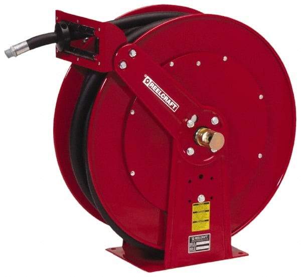 Reelcraft - 75' Spring Retractable Hose Reel - 250 psi, Hose Included - A1 Tooling