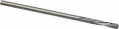 Magafor - #44 Solid Carbide 4 Flute Chucking Reamer - Spiral Flute, 0.0858" Straight Shank, 7/16" Flute Length, 1-31/32" OAL - A1 Tooling