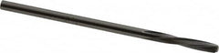 Magafor - 2.2301mm Solid Carbide 4 Flute Chucking Reamer - Spiral Flute, 0.0878" Straight Shank, 7/16" Flute Length, 1-31/32" OAL - A1 Tooling