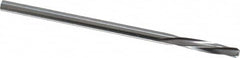 Magafor - 2.3292mm Solid Carbide 4 Flute Chucking Reamer - Spiral Flute, 0.0917" Straight Shank, 7/16" Flute Length, 1-31/32" OAL - A1 Tooling