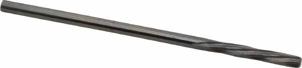 Magafor - 2.4105mm Solid Carbide 6 Flute Chucking Reamer - Spiral Flute, 0.0949" Straight Shank, 19/32" Flute Length, 2-1/4" OAL - A1 Tooling