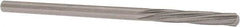 Magafor - 2.7203mm Solid Carbide 6 Flute Chucking Reamer - Spiral Flute, 0.1071" Straight Shank, 19/32" Flute Length, 2-1/4" OAL - A1 Tooling