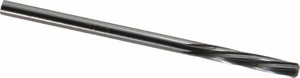 Magafor - 2.921mm Solid Carbide 6 Flute Chucking Reamer - Spiral Flute, 0.115" Straight Shank, 19/32" Flute Length, 2-1/4" OAL - A1 Tooling