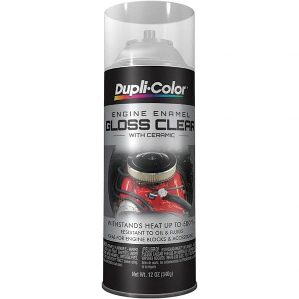 Krylon - 12 oz Clear Automotive Heat Resistant Paint - High Gloss Finish, Comes in Aerosol Can - A1 Tooling