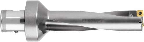 Komet - 140mm Max Drill Depth, 4xD, 34.9mm Diam, Indexable Insert Drill - 2 Inserts, ABS 63 Modular Connection Shank - A1 Tooling