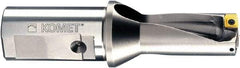 Komet - 3.071" Max Drill Depth, 2xD, 1-1/2" Diam, Indexable Insert Drill - 2 Inserts, 1-1/4" Shank Diam, Straight Shank - A1 Tooling