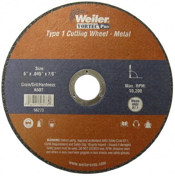 Weiler - Cutoff Wheel - Use with Die Grinders - A1 Tooling