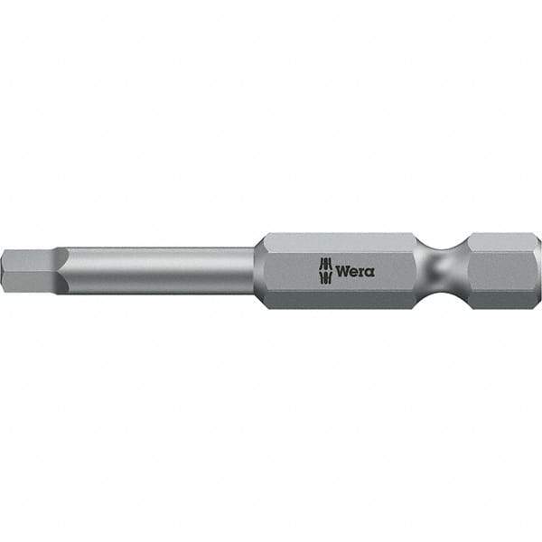 Wera - #2 Square Screwdriver Bit - 6" OAL - A1 Tooling